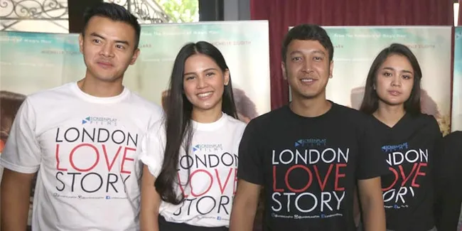 Potret Seru Nobar 'LONDON LOVE STORY', Baper di Mana-Mana!