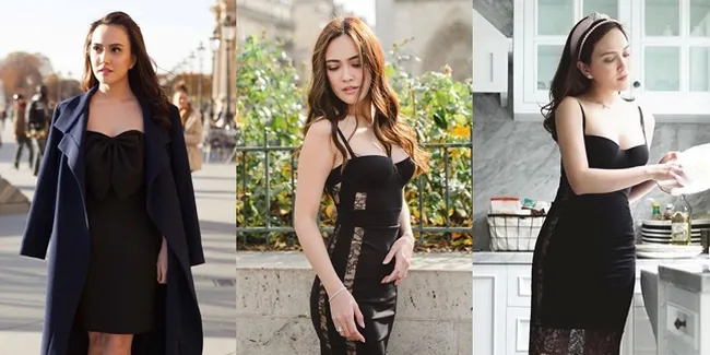 Potret Shandy Aulia Pakai Little Black Dress, Cantik dan Body Rampingnya Masih Sama Sebelum Lahiran