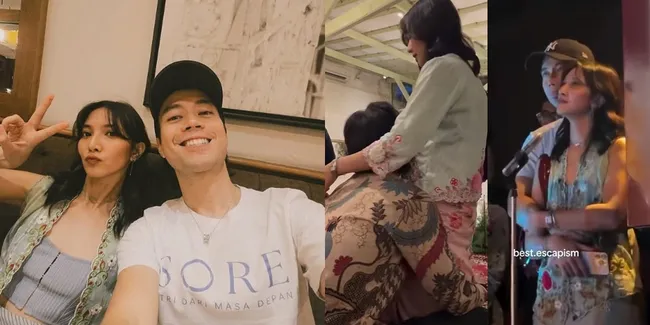 Potret Sheila Dara dan Vidi Aldiano Nempel Banget Kalau Off-cam, Suami Buzzer Sejati Film 'SORE'