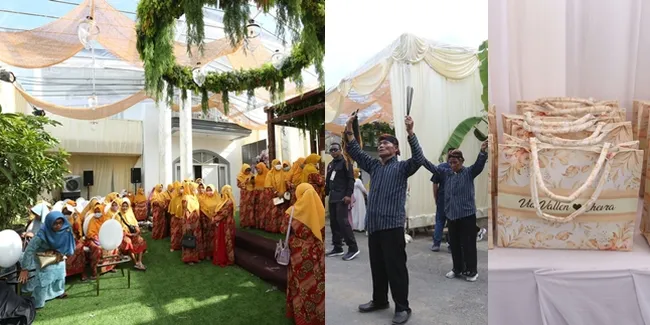 Potret Suasana Rumah Via Vallen Pada Pengajian Pernikahan, Souvenir Mewah - Aksi Pawang Hujan Curi Perhatian