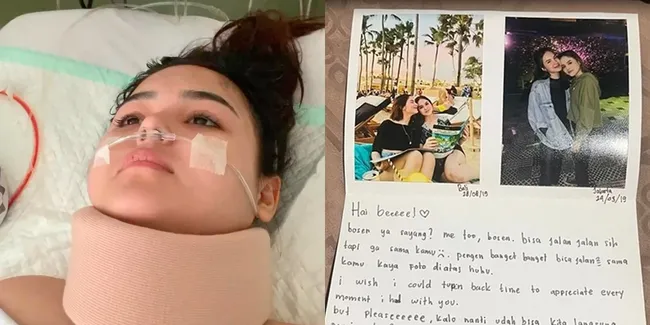 Potret Surat Laura Anna Buat Steffi Zamora Sang Sahabat, Minta Dibaca Kalau Sedang Kangen