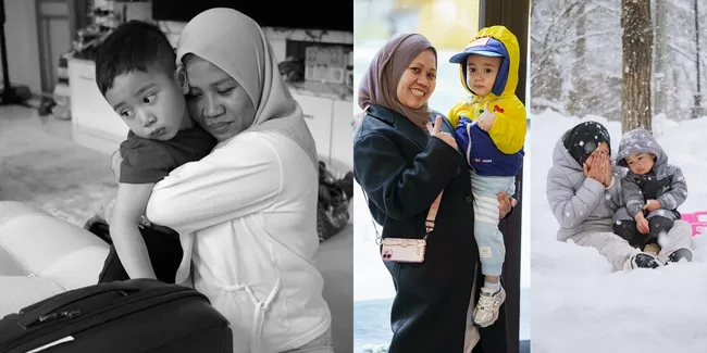 Potret Sus Rini Pamitan Pulang, Sedih Tinggalkan Rayyanza Demi Rawat Ibu di Kampung