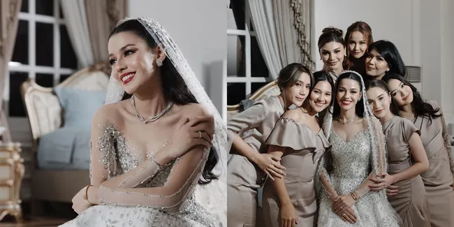 Potret Susan Sameh Bersama Bridesmaids yang Cantik Berkelas, Bahagia Bareng Sahabat Lainnya