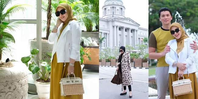 Potret Syahrini yang Diduga Sedang Hamil, Sudah Dipanggil Bumil Oleh Sahabat - Sembunyikan Babybump?