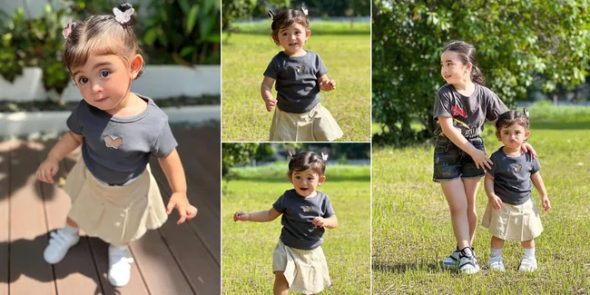 Potret Terbaru Baby Guzel Putri Margin & Ali Syakieb yang Makin Cantik dan Disebut Mirip Boneka