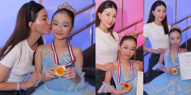 Potret Thalia Putri Onsu Ikut Lomba Balet di Malaysia, Diantar Sarwendah - Sukses Raih Medali Perunggu