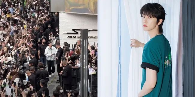 Potret THE8 SEVENTEEN Dijaga Ratusan Bodyguard, Fans Puji Brand yang Sigap