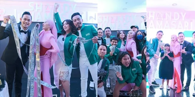 Potret Ultah Shandy Purnamasari Istri Juragan99, Undang Artis - Bagi Uang Belasan Ribu Dollar dan iPhone Terbaru