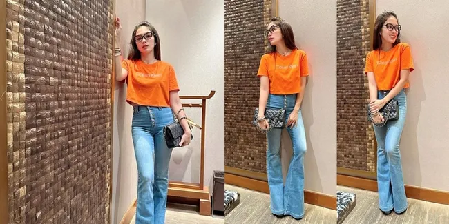 Potret Ussy Sulistiawaty Pamer Perut Rata Bak Gadis, Netizen: Bikin Pengen Tobat Makan Gorengan