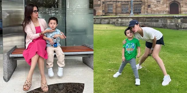 Potret Ussy Sulistiawaty Sayang Banget ke Saka Sampai Dipeluk, Anak Laki Satu-Satunya yang Sudah Tumbuh Besar - Makin Ganteng Mirip Andhika Pratama