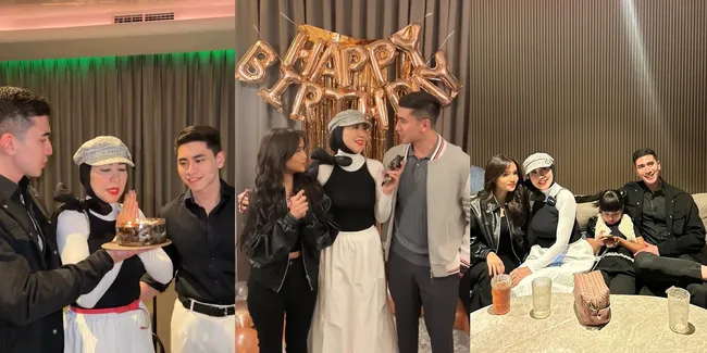 Potret Verrell Bramasta Rayakan Ulang Tahun Venna Melinda, Kedatangan Fuji Disambut Hangat