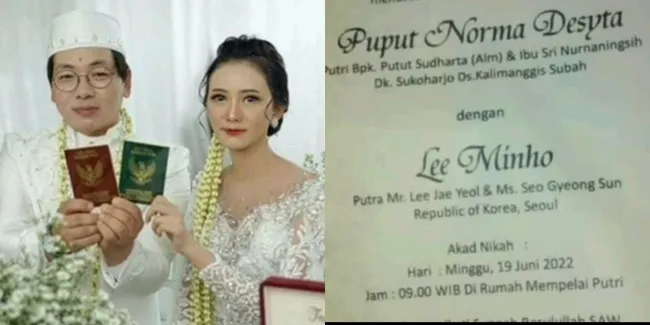 Potret Viral Lee Min Ho Bukan Aktor Ganteng Korea Menikah dengan Wanita Asal Jateng, Mahar Mewah dari Apartemen - Berlian