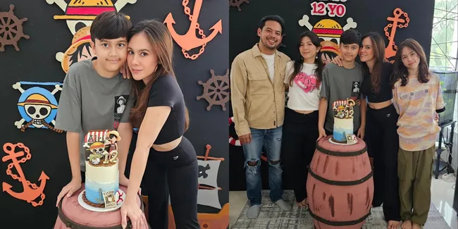 Potret Wulan Guritno dan Adilla Dimitri Akur Rayakan Ulang Tahun Anak Bungsu, Didoakan Rujuk