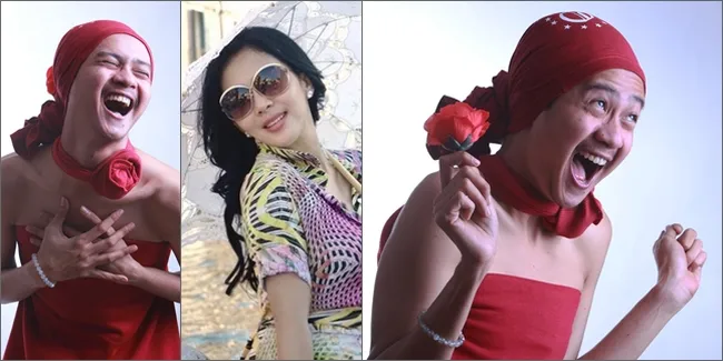 Potret Yoga Arizona Saat Tirukan Gaya Syahrini, Bikin Heboh!