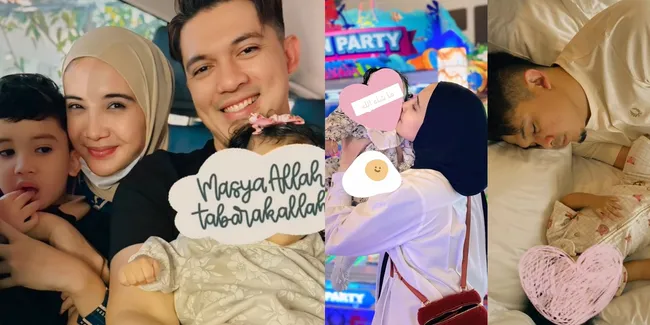 Potret Zaskia Sungkar Tunjukkan Bayi Perempuan yang Disebut Adik Ukkasya, Diduga Adopsi - Berusaha Beri ASI