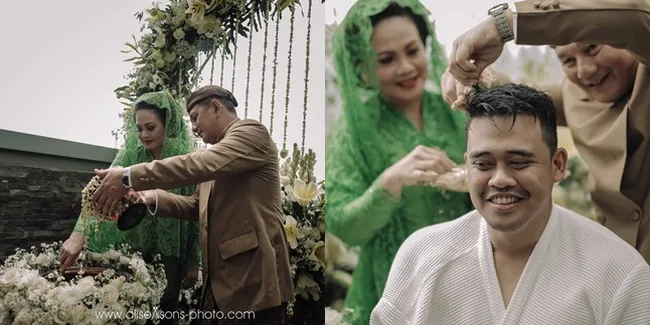 Prosesi Siraman Bobby Nasution, Gunakan Mata Air Dari 7 Sumber 