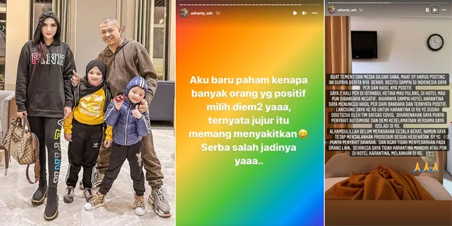 Pulang dari Turki Positif Covid-19, Intip 11 Foto Curhatan Ashanty yang Sakit Hati Usai Dihujat Netizen