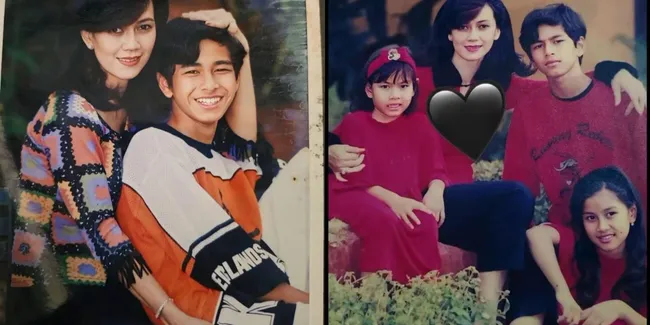 Raffi Ahmad Bagikan Potret Lawas Masa Muda Bareng Mama Amy, Parasnya Sudah Rupawan Sejak Dini