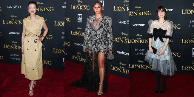 Raline Shah Sampai Beyonce Bersinar di Premier 'LION KING'