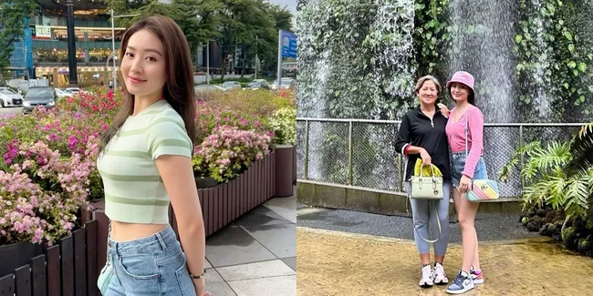Ramai Dikritik Pasca Ungkap Persahabatannya dengan  Hito Caesar, Ini 8 Potret Liburan Natasha Wilona ke Singapore - Tampil Cantik dengan OOTD Casual 