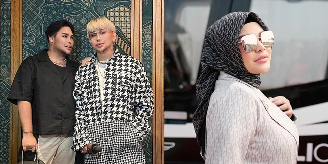 Ramai Disebut Mirip, Ini 8 Potret perbandingan Wajah Ivan Gunawan, Aurel Hermansyah, dan Caren Delano - Kompak Berbibir Tebal nan Indah