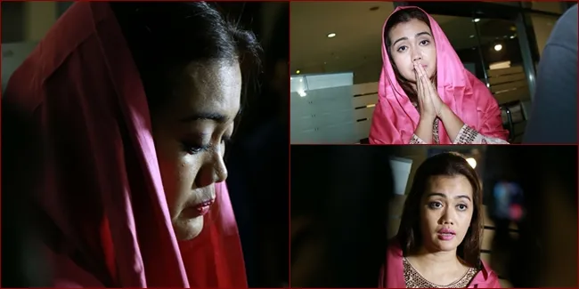 Raut Wajah Sedih Nia Anggia Ceritakan Kondisi Jupe Pada Media