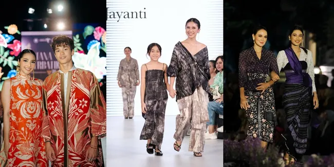 Rayakan Hari Batik, Ini Potret Para Selebriti Berbatik dengan Stylish - Anak Maudy Koesnaedi Bikin Salfok