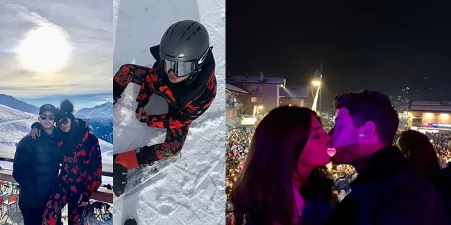 Rayakan Tahun Baru di Swiss, Priyanka dan Nick Pamer Ciuman Mesra