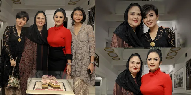 Rayakan Ultah Ibunda, Yuni Shara & Krisdayanti Pulang ke Batu