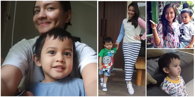 Bikin Gemas! Razi, Anak Intan Nuraini Yang Makin Ganteng & Imut