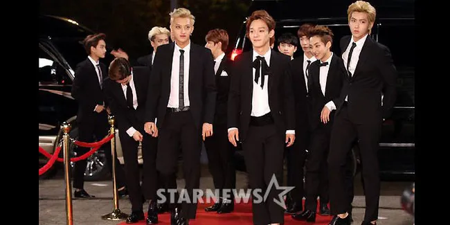Red Carpet 2013 Melon Music Award - EXO SHINee BEAST