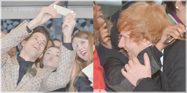 Red Carpet Brit Awards 2015, Dari Ajang Selfie Sampai Pelukan
