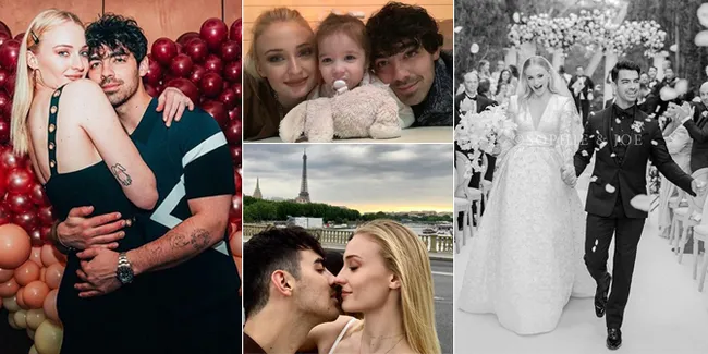 Resmi Menikah, Ini Foto Mesra Joe Jonas & Sophie yang Bikin Baper