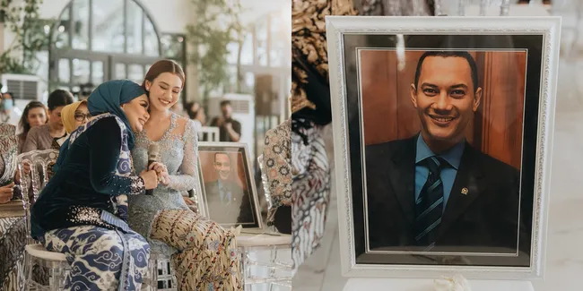 Reza Artamevia Ungkap Alasan Hadirnya Foto Almarhum Adjie Massaid di Lamaran Aaliyah & Thariq Halilintar