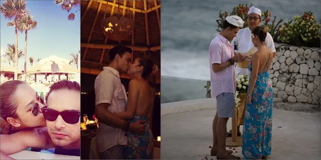 Romantisnya BCL dan Ashraf Rayakan Anniversary di Pulau Dewata