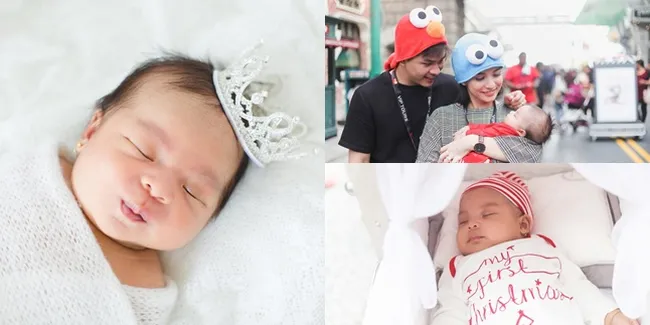 Saat Dibaptis Sampai Liburan, Lucunya Nastusha Saat Tidur Pulas