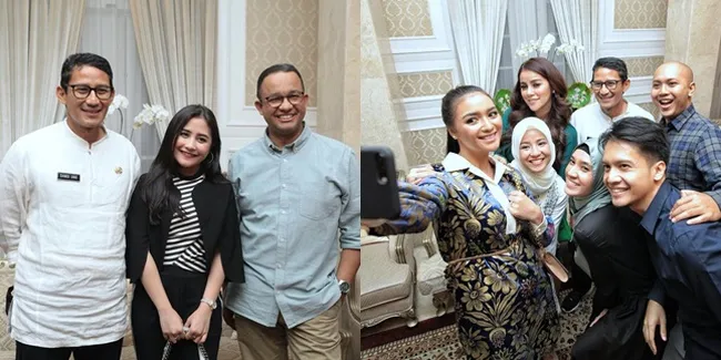 Saat Gubernur Jakarta Ketemu Artis, Ada Prilly Hingga Boy William