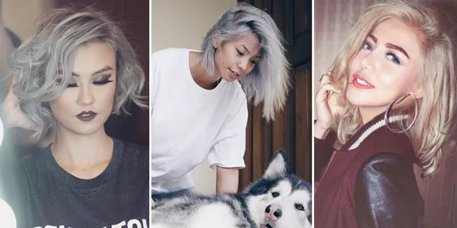 Saat Para Artis Indonesia Berambut Putih, Siapa Paling Keren?