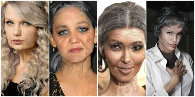 Saat Seleb Dunia Berwajah Tua, Masihkah Pantas Untuk Dicintai?