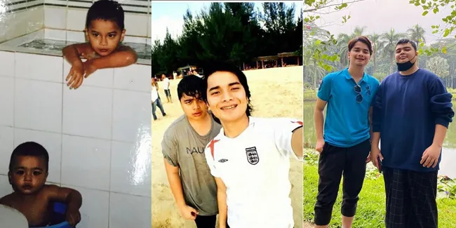 Saling Dukung Satu Sama Lain, Ini 8 Potret Alvin Faiz dan Ameer Azzikra yang Kompak Abis - Bromance Sejak Kecil