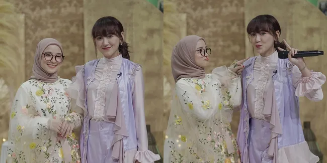 Saling Memuji, 8 Potret Happy Asmara Tampil Bareng Nissa Sabyan - Bestie Banget!