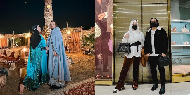 Saling Support, Ini 8 Potret Kekompakan Tasyi Athasyia dan Suami - Selalu Pakai Baju Couple dan Tetap Mesra Selama 8 Tahun Pernikahan