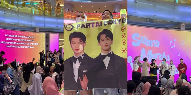 Sambut Konser SMTOWN di Jakarta, Ini 10 Potret Keseruan Para Fans Karaoke Bareng di Acara 'Suara Merdu Warga'