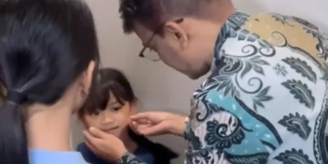 Sarwendah Antar Anak Temui Ruben Onsu Sebelum Berangkat Umrah