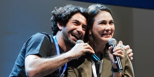 Satu Frame, Reza Rahadian Kagum dengan Etos Kerja Luna Maya di Film 'SUZZANNA'