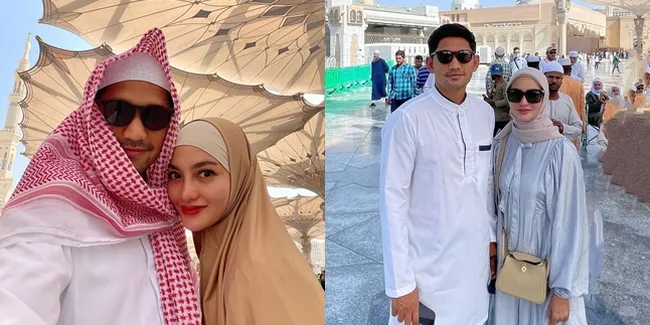 Satu Tahun Menikah, Intip Potret Ibnu Jamil dan Ririn Ekawati Umrah Bersama Untuk Pertama Kalinya - Mesra Banget