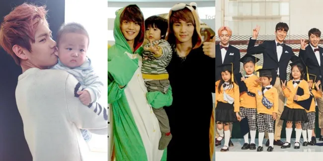 Sayang Anak, 8 Idol K-Pop Ini Telaten Momong - Gampang Dekat dengan Bayi Hingga Remaja