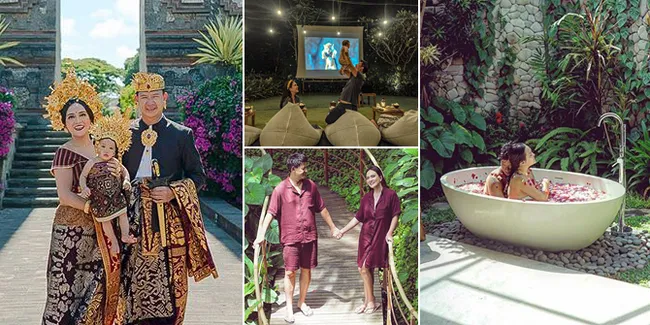 Sederet Aktivitas Shandy Aulia dan Suami Romantisnya di Bali, Mandi Bareng - Nonton Layar Tancap