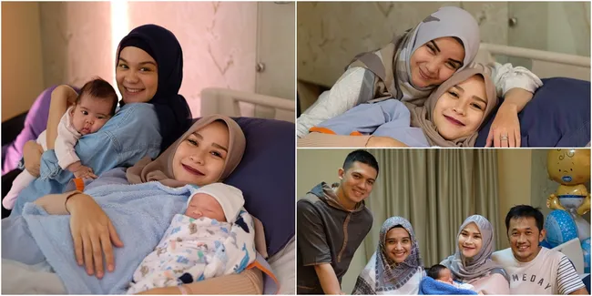 Sederet Artis & Keluarga Jenguk Zaskia Mecca Pasca Operasi Caesar