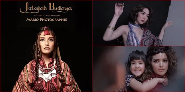 Sederet Artis Top Tanah Air Dalam Balutan Dress Entik Nusantara